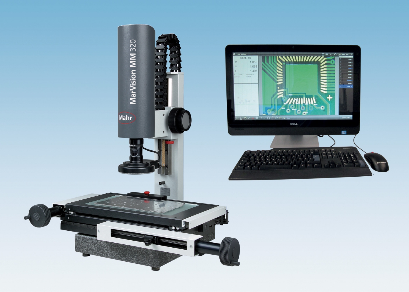 Мм 320 купить. Микроскоп Mahr mm320. Микроскоп видеоизмерительный мм320. Mahr mm420. Универсальный измерительный микроскоп MARVISION mm 420.